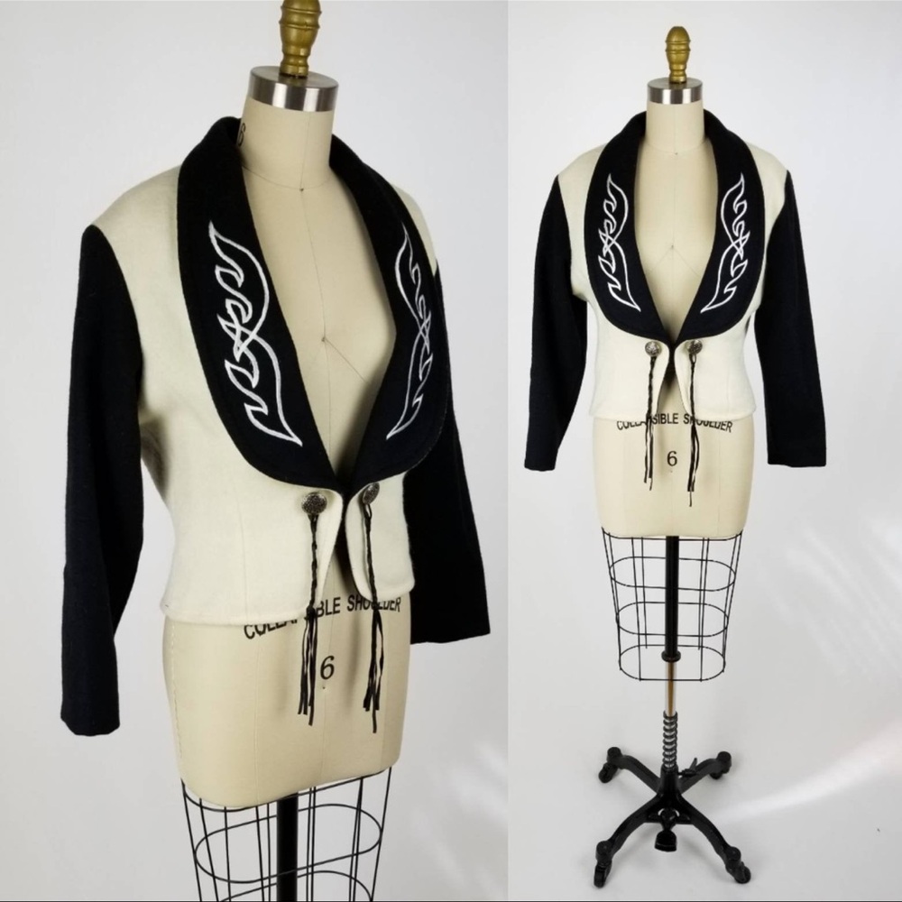Vintage Western Bolero Riding Jacket
